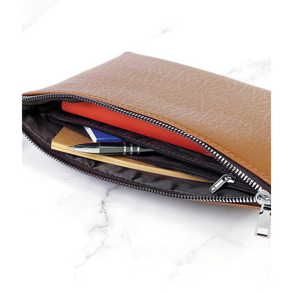 BAG-001 Armano Zip Clutch Bag