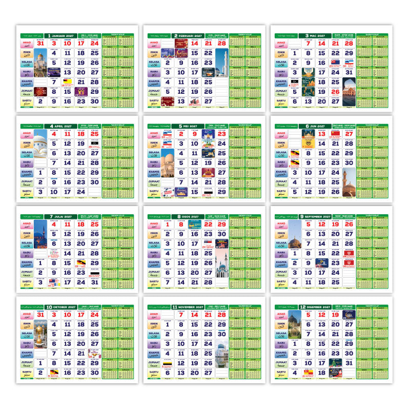CAL-042 Kalendar Islam