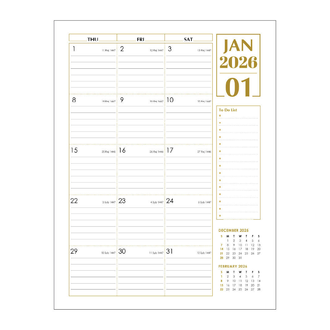 CPD - A4 Planner Format