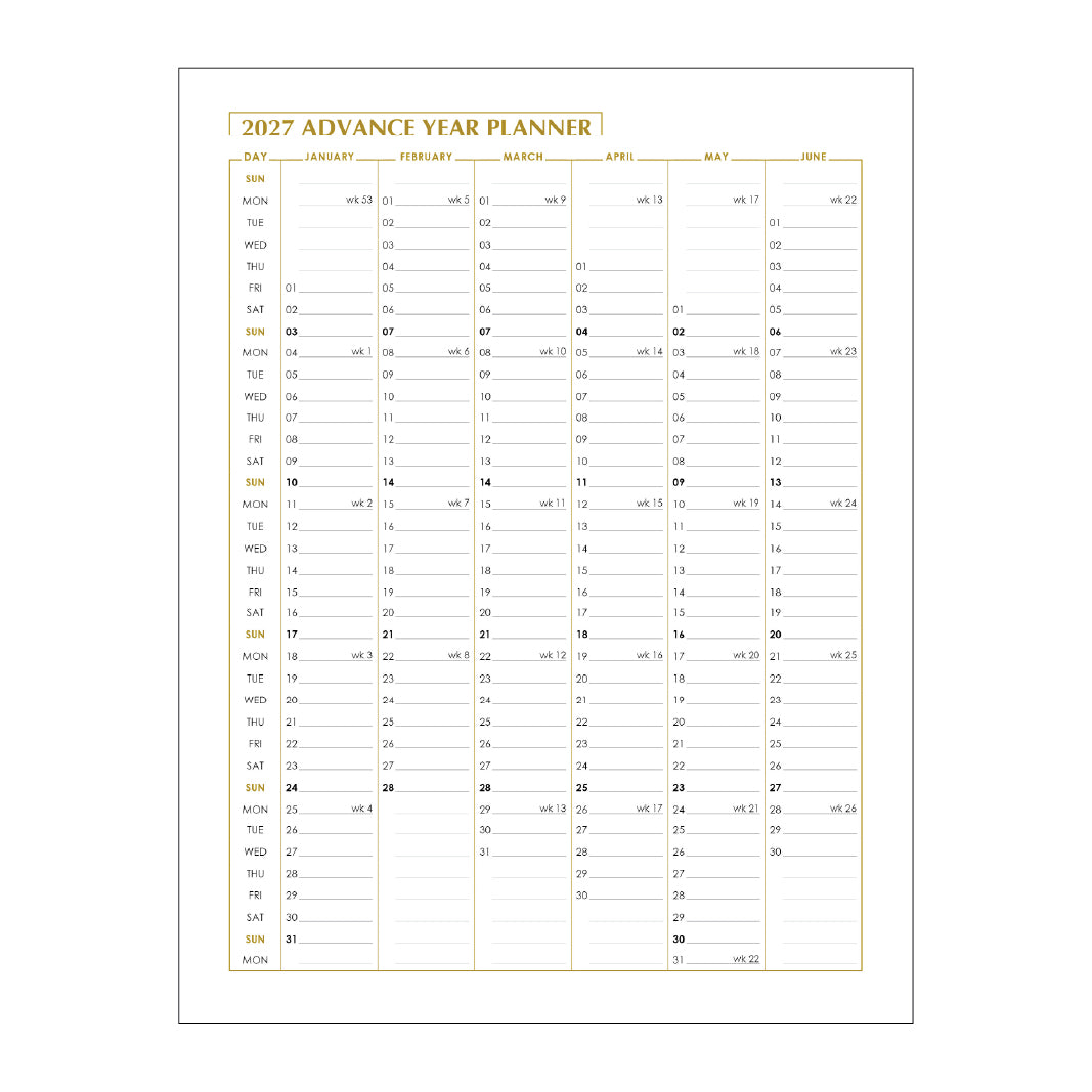 CPD - A4 Planner Format