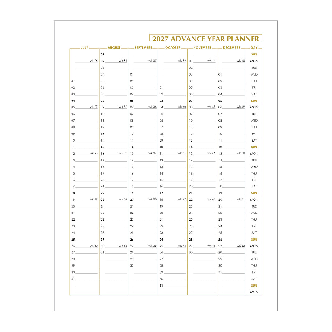 CPD - A4 Planner Format