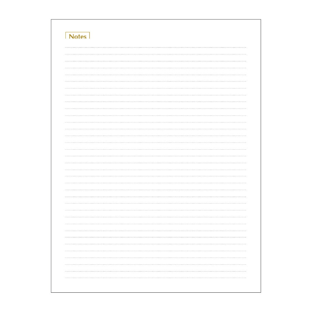 CPD - A4 Planner Format