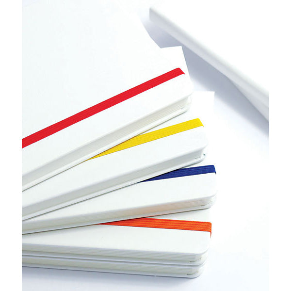 DMA-212 Colourlastic White Notebook