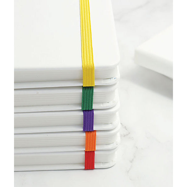 DMA-212 Colourlastic White Notebook