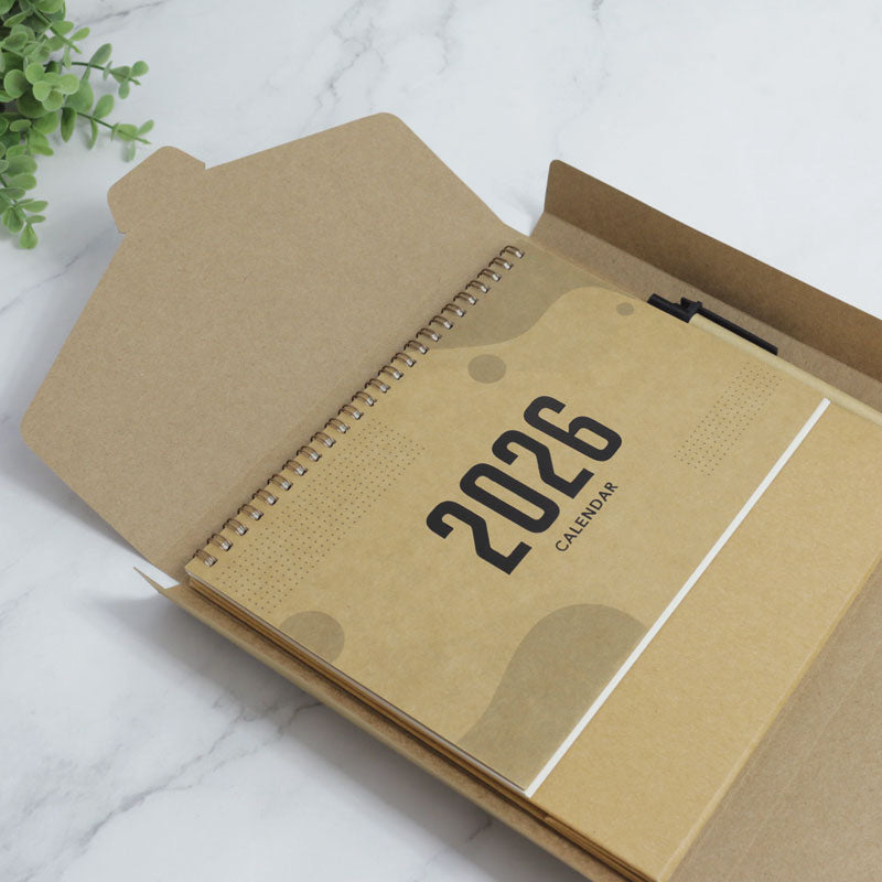 GS-002 Eco Calendar & Pen Set