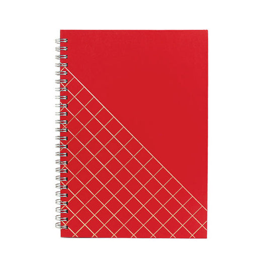 DMA-207 Grid Hard Cover Wire-O Notebook