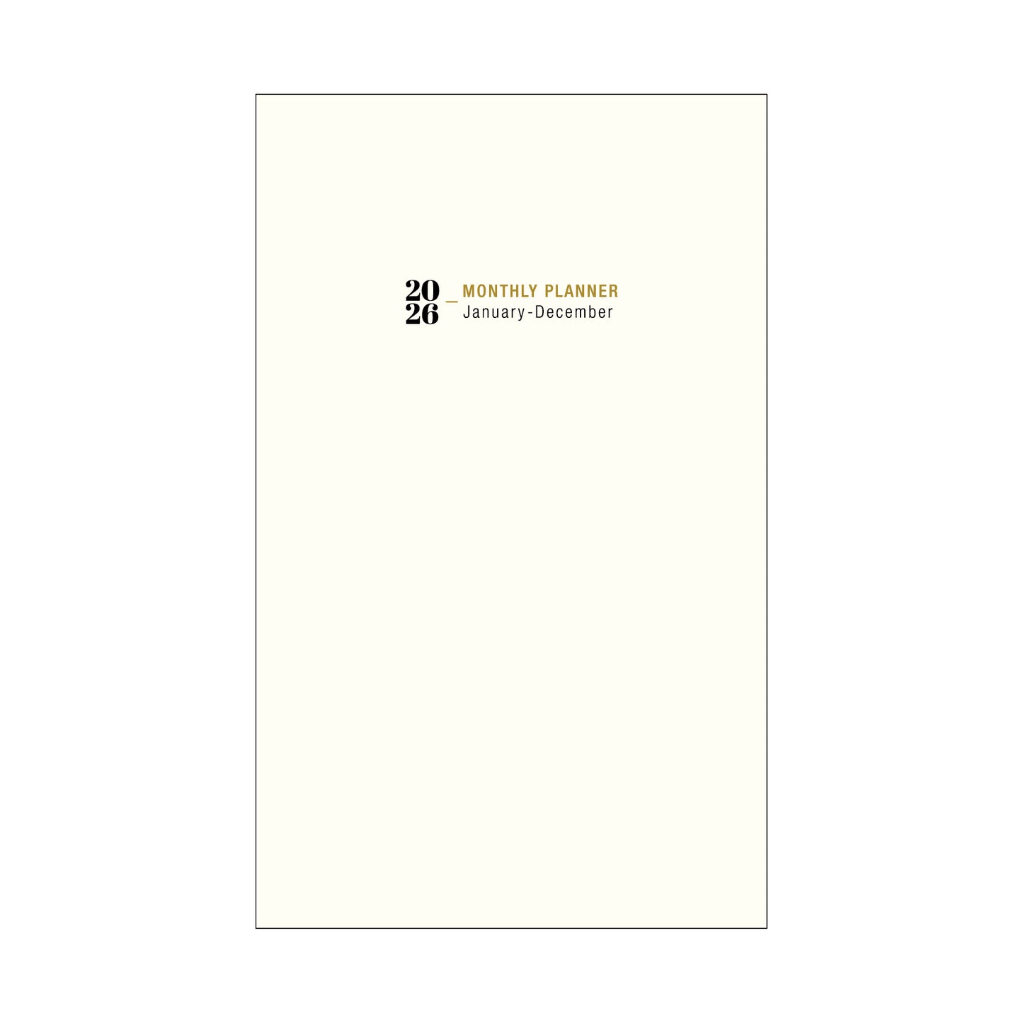 Royale - Executive Notebook 2026