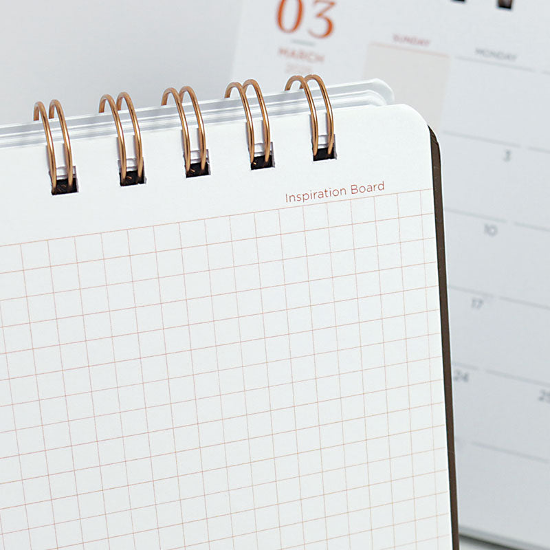 DMA-206 Luxeworld Calendar Notebook 2026