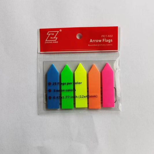 STK-001 Five Colour Sticky Tabs (PET)