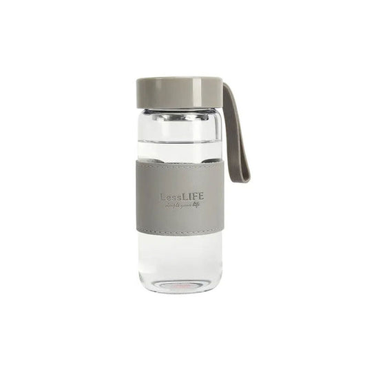 DRW-003 Aquatic Glass Bottle With PU Sleeve