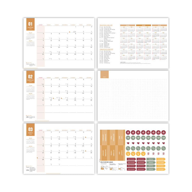 CAL-029 Pioneer Calendar