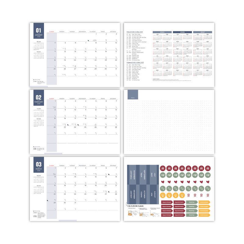 CAL-029 Pioneer Calendar