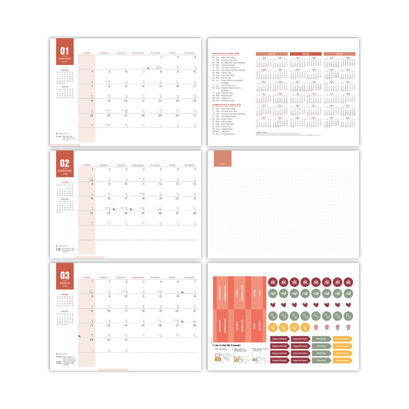 CAL-029 Pioneer Calendar