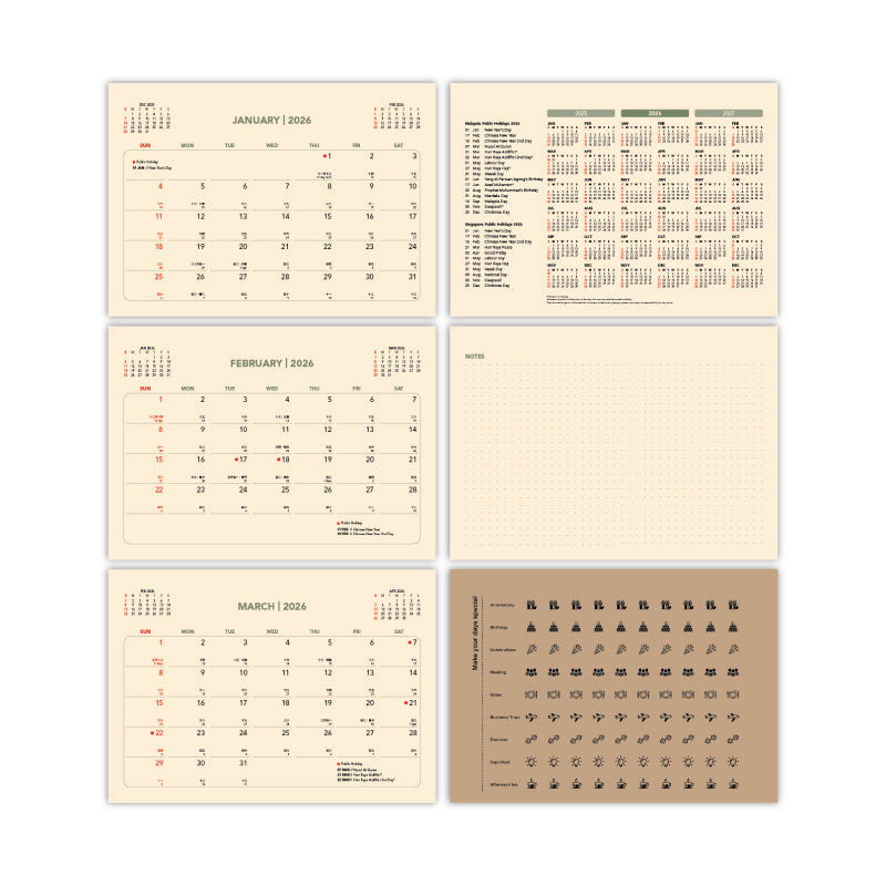CAL-032 ECO CALENDAR