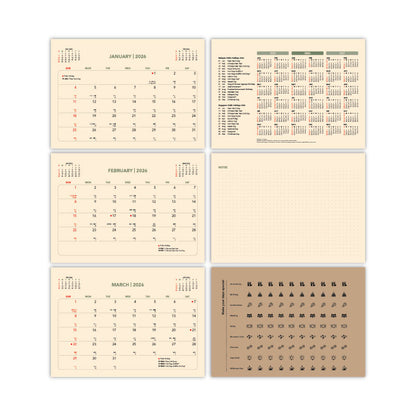 CAL-032 ECO CALENDAR