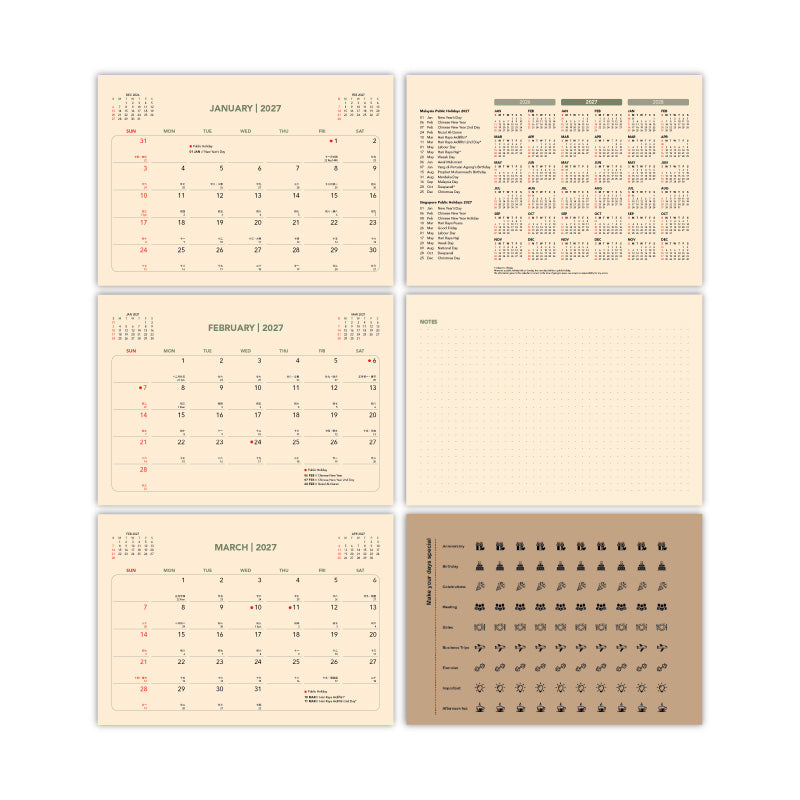 CAL-032 ECO CALENDAR