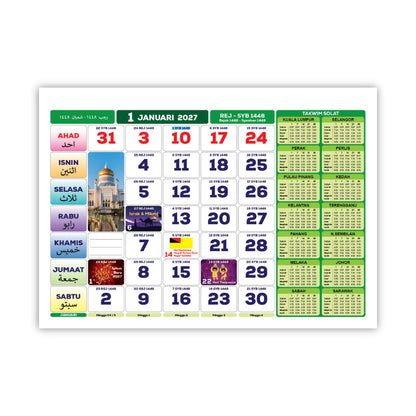 CAL-042 Kalendar Islam