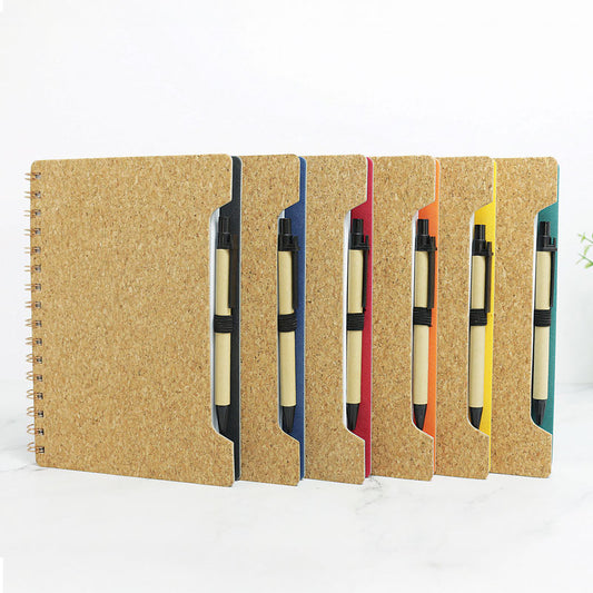 DMA-244 Colourcork Wire-O Notebook