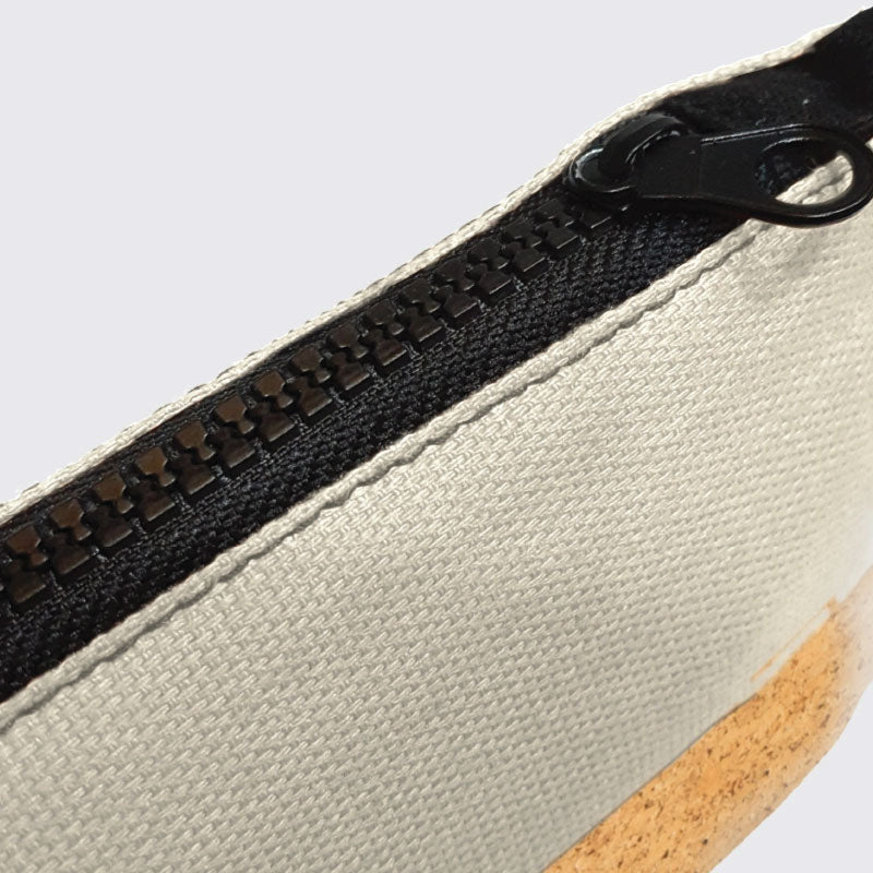 GG-120 Cotton Cork Multi-Purpose Zipper Pouch