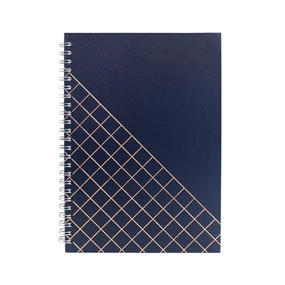 DMA-207 Grid Hard Cover Wire-O Notebook