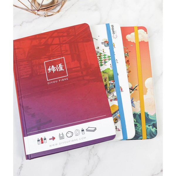 Hard Cover Sewn Notebook