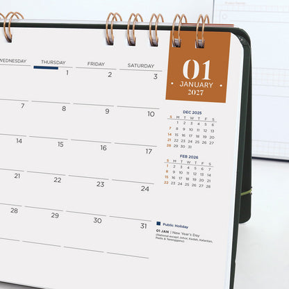 DMA-206 Luxeworld Calendar Notebook 2027