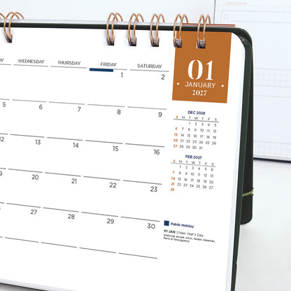 DMA-206 Luxeworld Calendar Notebook 2027