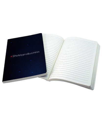 Soft Cover Sewn Notebook with Art Card Cover