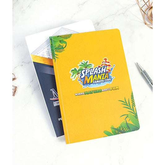 Soft Cover Sewn Notebook with Art Card Cover