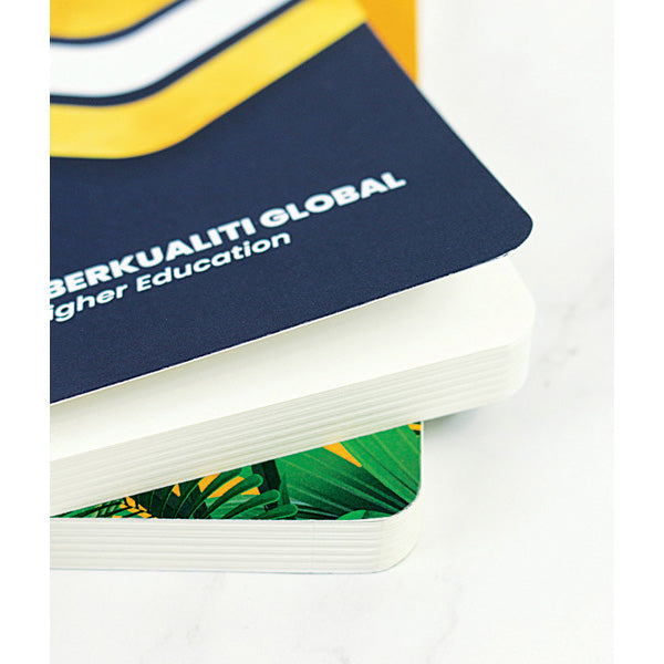 Soft Cover Sewn Notebook with Art Card Cover