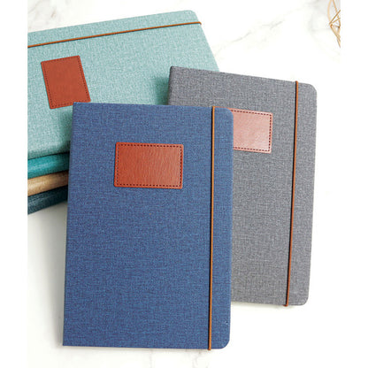 DMA-205 Strauss Leather Patch Notebook