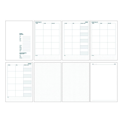 A5S - UNP Planner 80_White
