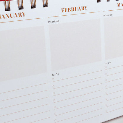 DMA-206 Luxeworld Calendar Notebook 2026