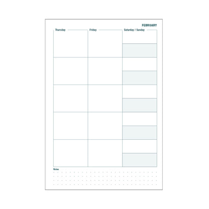 A5S - UNP Planner 80_White
